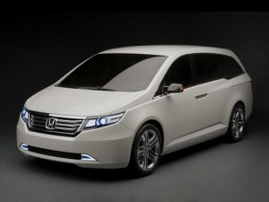 Honda Odyssey 2011 Concept Car Poster Print on 10 mil Archival Satin Paper 16" x 12"