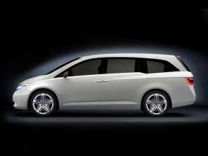 Honda Odyssey 2011 Concept Car Poster Print on 10 mil Archival Satin Paper 16" x 12"