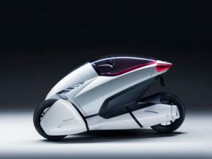 Honda 3R-C 2010 Concept Car Poster Print on 10 mil Archival Satin Paper 20" x 15"