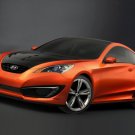 Hyundai Genisis Coupe Concept Car Poster Print on 10 mil Archival Satin Paper 16" x 12"