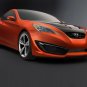 Hyundai Genisis Coupe Concept Car Poster Print on 10 mil Archival Satin Paper 16" x 12"
