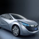Hyundai Blue-Will Concept Car Poster Print on 10 mil Archival Satin Paper 16" x 12"