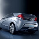 Hyundai Blue-Will Concept Car Poster Print on 10 mil Archival Satin Paper 16" x 12"