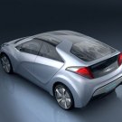 Hyundai Blue-Will Concept Car Poster Print on 10 mil Archival Satin Paper 16" x 12"