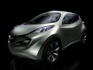 Hyundai ix-Metro Concept Car Poster Print on 10 mil Archival Satin Paper 16" x 12"