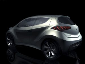 Hyundai ix-Metro Concept Car Poster Print on 10 mil Archival Satin Paper 16" x 12"