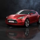 Hyundai Vesolter Concept Car Poster Print on 10 mil Archival Satin Paper 20" x 15"