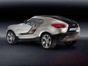 Hyundai QarmaQ Concept Car Poster Print on 10 mil Archival Satin Paper 20" x 15"