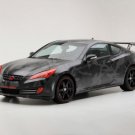 Hyundai Street Concepts Genesis Coupe Car Poster Print on 10 mil Archival Satin Paper 20" x 15"