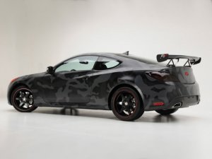 Hyundai Street Concepts Genesis Coupe Car Poster Print on 10 mil Archival Satin Paper 20" x 15"