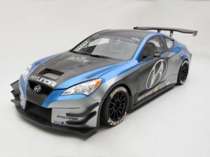 Hyundai Rhys Millen Racing Genesis Coupe Car Poster Print on 10 mil Archival Satin Paper 20" x 15"