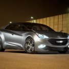 Hyundai i-flow (2010) Concept Car Poster Print on 10 mil Archival Satin Paper 16" x 12"