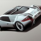 I2B Reus Concept Car Poster Print on 10 mil Archival Satin Paper 16" x 12"