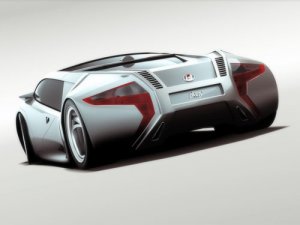 I2B Reus Concept Car Poster Print on 10 mil Archival Satin Paper 20" x 15"