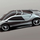 I2B Reus Concept Car Poster Print on 10 mil Archival Satin Paper 20" x 15"