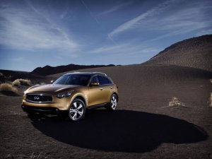 Infiniti FX Car Poster Print on 10 mil Archival Satin Paper 16" x 12"