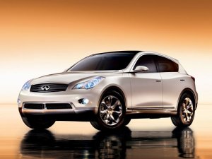 Infiniti EX Car Poster Print on 10 mil Archival Satin Paper 16" x 12"
