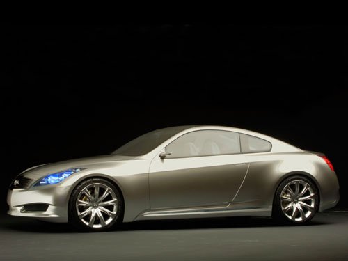 Infiniti Coupe Concept Car Poster Print on 10 mil Archival Satin Paper 16" x 12"