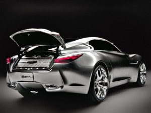 Infiniti Essence Concept Car Poster Print on 10 mil Archival Satin Paper 16" x 12"