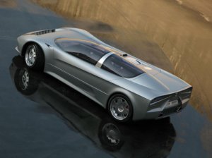 Italdesign Giugiaro Namir Concept Car Poster Print on 10 mil Archival Satin Paper 20" x 15"