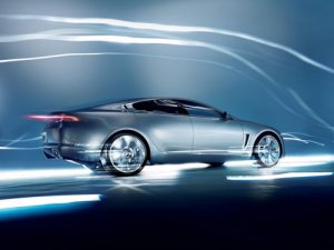 Jaguar C-XF Concept Car Poster Print on 10 mil Archival Satin Paper 16" x 12"