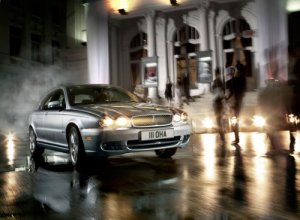 Jaguar X-Type Car Poster Print on 10 mil Archival Satin Paper 16" x 12"