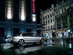 Jaguar X-Type Car Poster Print on 10 mil Archival Satin Paper 20" x 15"