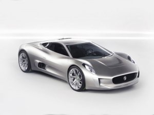 Jaguar C-X75 Concept Car Poster Print on 10 mil Archival Satin Paper 20" x 15"