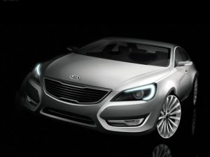 Kia VG Car Poster Print on 10 mil Archival Satin Paper 16" x 12"
