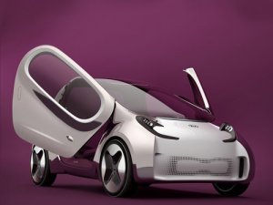 Kia Pop Concept Car Poster Print on 10 mil Archival Satin Paper 16" x 12"