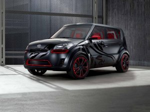 Kia Soul Burner Concept Car Poster Print on 10 mil Archival Satin Paper 20" x 15"