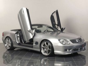 Kleeman Mercedes SL 50K S8 Car Poster Print on 10 mil Archival Satin Paper 16" x 12"