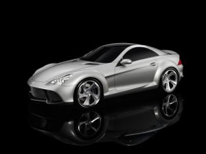 Kleeman GTK Concept Car Poster Print on 10 mil Archival Satin Paper 20" x 15"