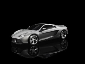 Kleeman D-SCK Concept Car Poster Print on 10 mil Archival Satin Paper 20" x 15"