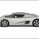 Koenigsegg CC Car Poster Print on 10 mil Archival Satin Paper 16" x 12"