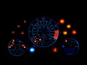 Koenigsegg CCX Car Instument Cluster Poster Print on 10 mil Archival Satin Paper 16" x 12"