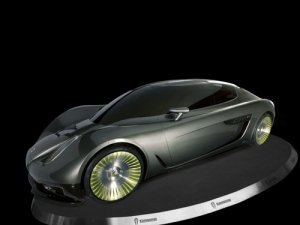 Koenigsegg Quant Concept Car Poster Print on 10 mil Archival Satin Paper 16" x 12"
