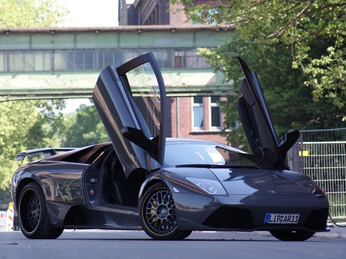 Lamborghini Edo Murcielago LP710-2 Car Poster Print on 10 mil Archival Satin Paper 16" x 12"