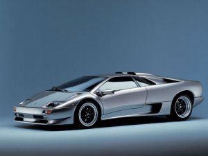 Lamborghini Diablo Car Poster Print on 10 mil Archival Satin Paper 16" x 12"