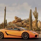 Lamborghini Gallardo Superleggera Car  Poster Print on 10 mil Archival Satin Paper 16" x 12"