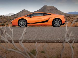 Lamborghini Gallardo Superleggera Car Poster Print on 10 mil Archival Satin Paper 16" x 12"