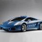 Lamborghini Gallardo LP560-4 Polizia Car Poster Print on 10 mil Archival Satin Paper 16" x 12"