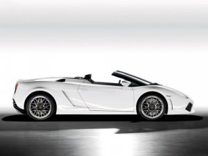 Lamborghini Gallardo LP560-4 Spyder Car Poster Print on 10 mil Archival Satin Paper 16" x 12"