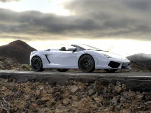 Lamborghini Gallardo LP560-4 Spyder Car Poster Print on 10 mil Archival Satin Paper 16" x 12"