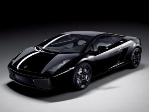 Lamborghini Gallardo Nera Car Poster Print on 10 mil Archival Satin Paper 16" x 12"