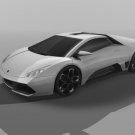 Lamborghini Furia Concept Car Poster Print on 10 mil Archival Satin Paper 16" x 12"