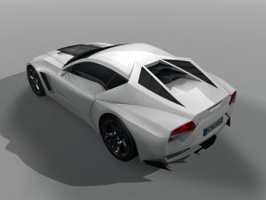 Lamborghini Toro Concept Design Car Poster Print on 10 mil Archival Satin Paper 20" x 15"