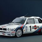 Lancia Delta S4 Gruppo B Car Poster Print on 10 mil Archival Satin Paper 16" x 12"