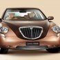 Lancia Thesis Bicolore Car Poster Print on 10 mil Archival Satin Paper 16" x 12"