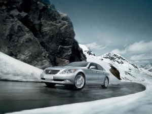 Lexus LS460 AWD Car Poster Print on 10 mil Archival Satin Paper 16" x 12"